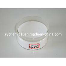 Heißer Verkauf, chloriertes Polyvinylchlorid, CPVC, verwendet bei der Herstellung von Korrosionsschutzplastikprodukten, Klebstoff und Beschichtung, etc.